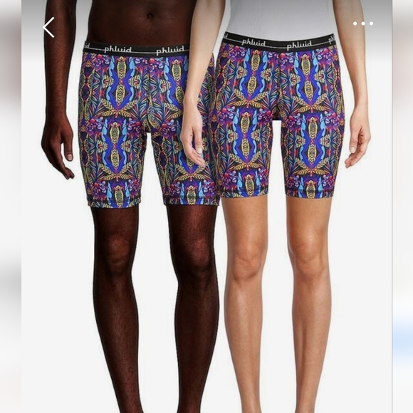 PHLUID Project Gender Neutral Biker Shorts XL - Picture 2 of 5